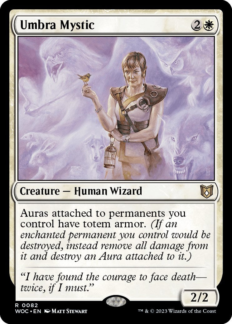 Umbra Mystic [Wilds of Eldraine Commander] | Exor Games Bridgewater