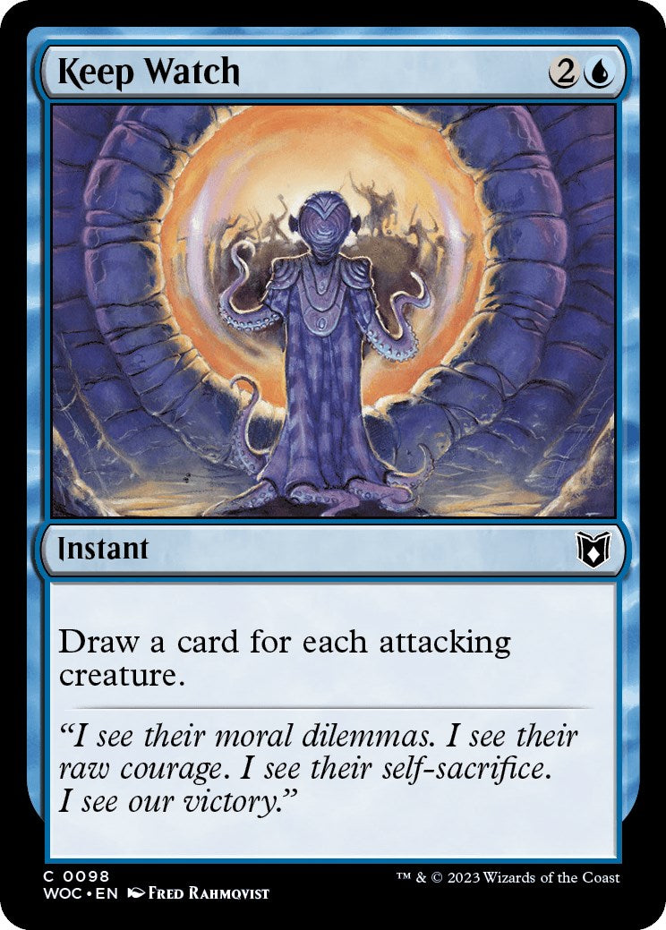 Keep Watch [Wilds of Eldraine Commander] | Exor Games Bridgewater