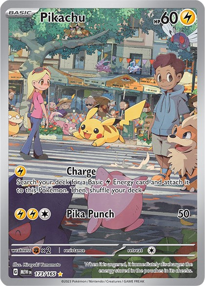 Pikachu (173/165) [Scarlet & Violet 151] | Exor Games Bridgewater