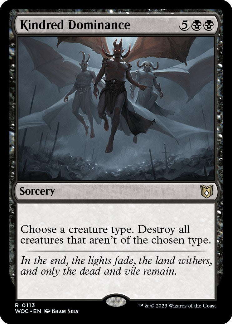 Kindred Dominance [Wilds of Eldraine Commander] | Exor Games Bridgewater
