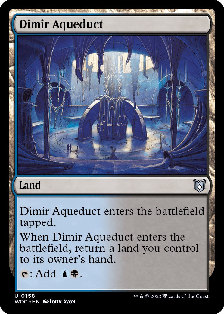 Dimir Aqueduct [Wilds of Eldraine Commander] | Exor Games Bridgewater