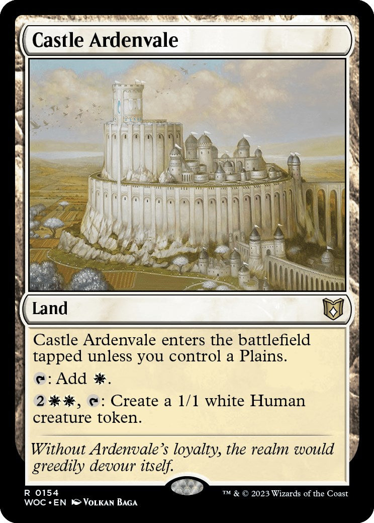 Castle Ardenvale [Wilds of Eldraine Commander] | Exor Games Bridgewater