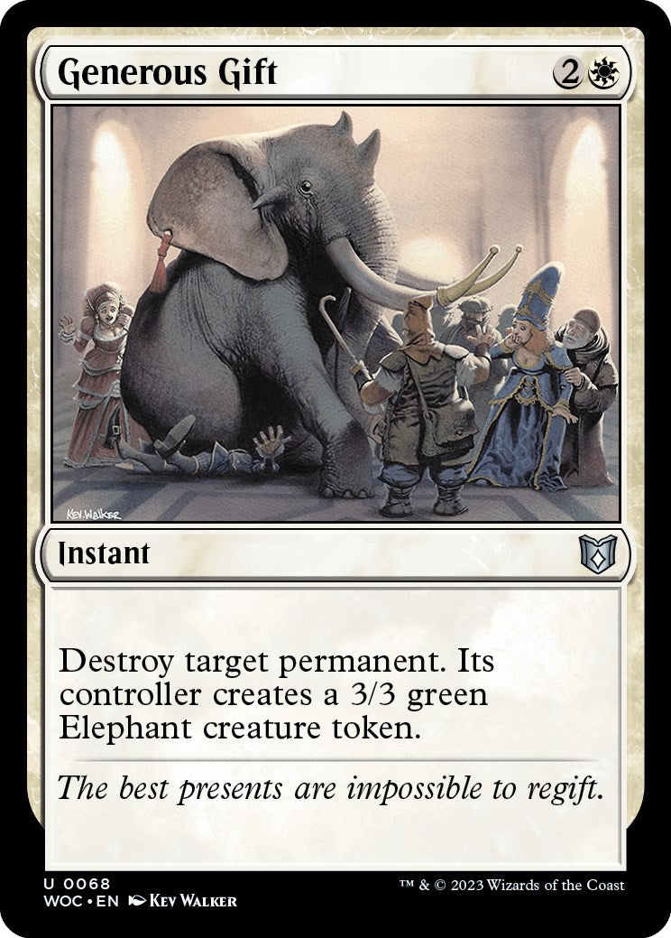 Generous Gift [Wilds of Eldraine Commander] | Exor Games Bridgewater