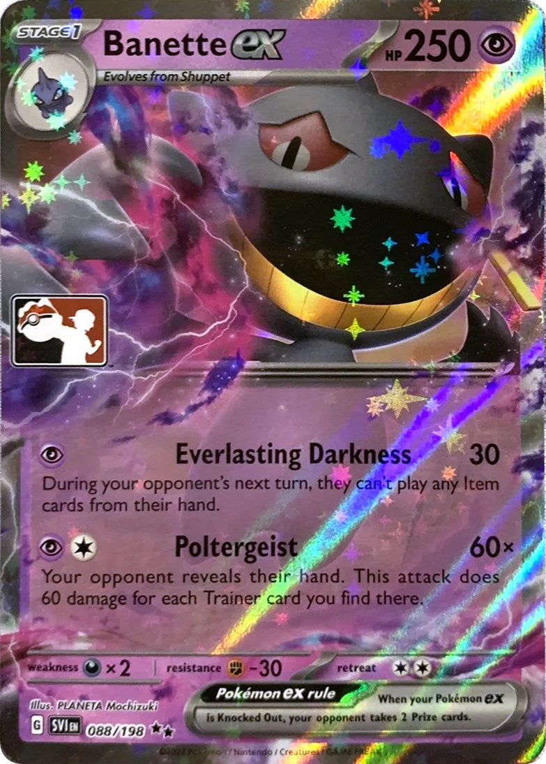 Banette ex (088/198) [Prize Pack Series Three] | Exor Games Bridgewater