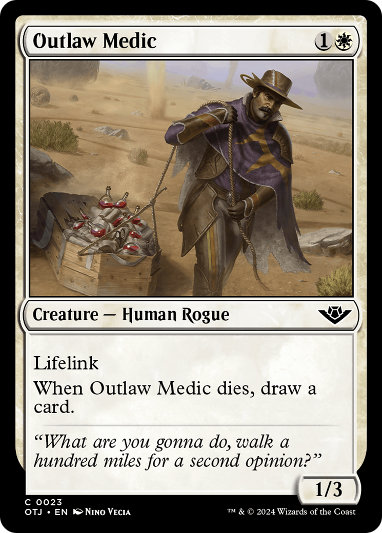 Outlaw Medic [Outlaws of Thunder Junction] | Exor Games Bridgewater