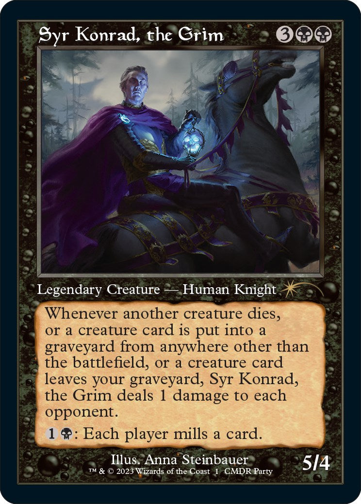 Syr Konrad, the Grim (Retro) [MagicFest 2023] | Exor Games Bridgewater