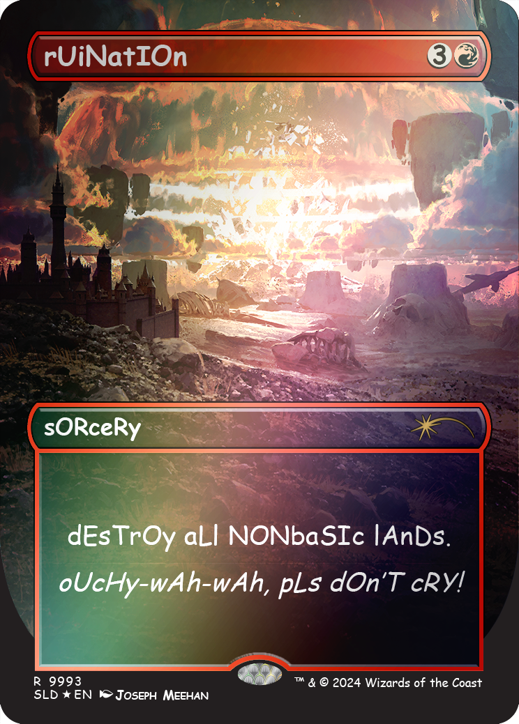rUiNatIOn (Rainbow Foil) [Secret Lair Drop Series] | Exor Games Bridgewater