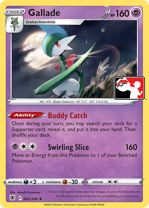 Gallade (062/189) [Prize Pack Series Three] | Exor Games Bridgewater