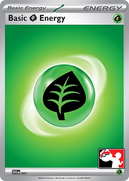 Basic Grass Energy (001) [Prize Pack Series Three] | Exor Games Bridgewater