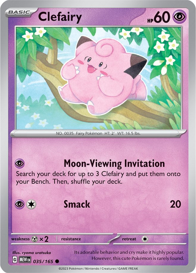 Clefairy (035/165) [Scarlet & Violet: 151] | Exor Games Bridgewater