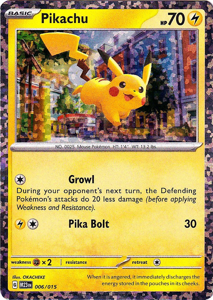 Pikachu (006/015) [McDonald's Promos: 2023 Collection] | Exor Games Bridgewater