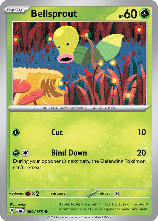 Bellsprout (069/165) [Scarlet & Violet: 151] | Exor Games Bridgewater