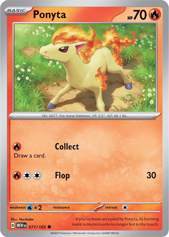 Ponyta (077/165) [Scarlet & Violet: 151] | Exor Games Bridgewater