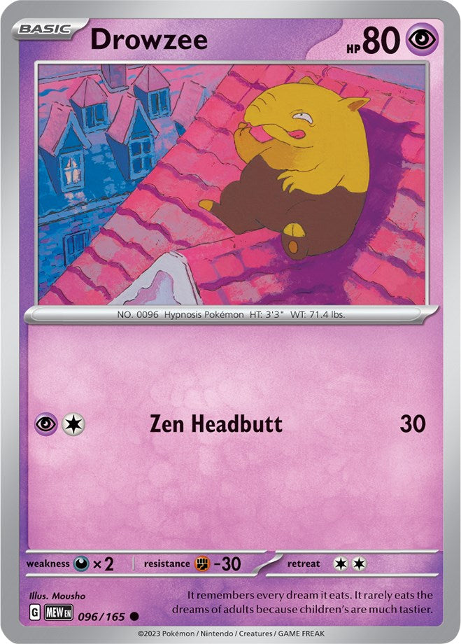 Drowzee (096/165) [Scarlet & Violet: 151] | Exor Games Bridgewater