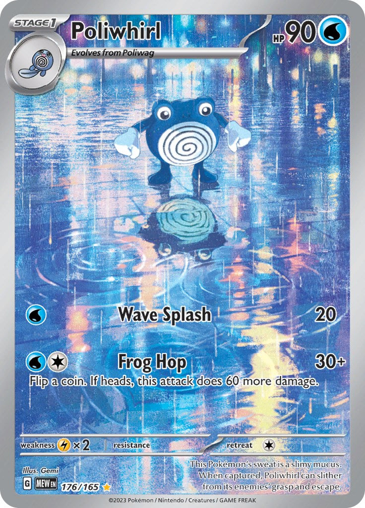 Poliwhirl (176/165) [Scarlet & Violet: 151] | Exor Games Bridgewater