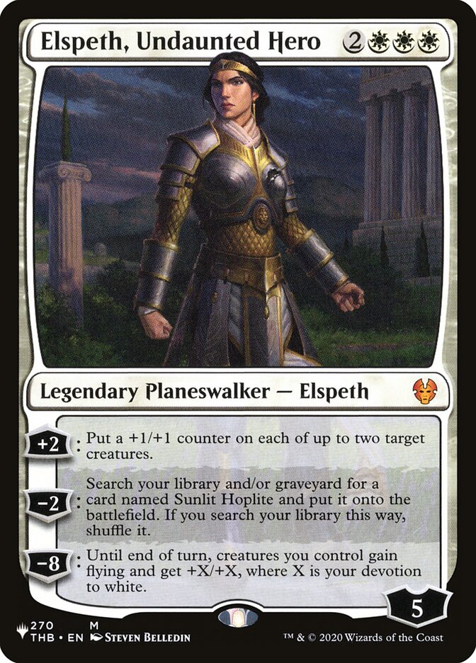 Elspeth, Undaunted Hero [The List] | Exor Games Bridgewater