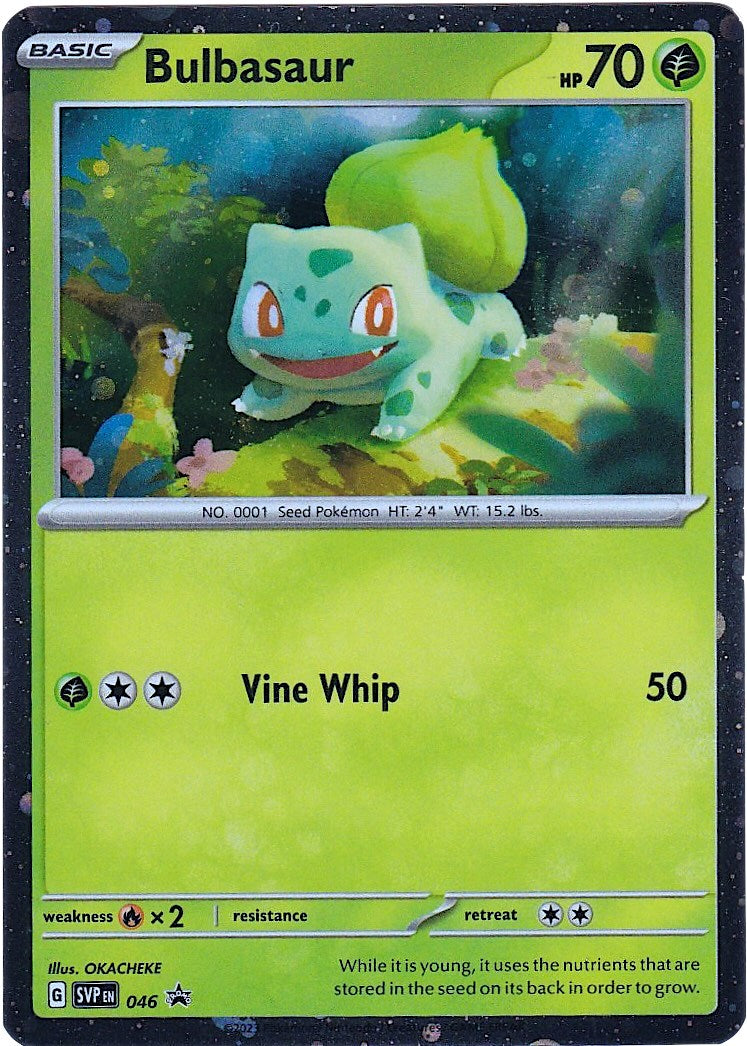 Bulbasaur (046) (Cosmos Holo) [Scarlet & Violet: Black Star Promos] | Exor Games Bridgewater