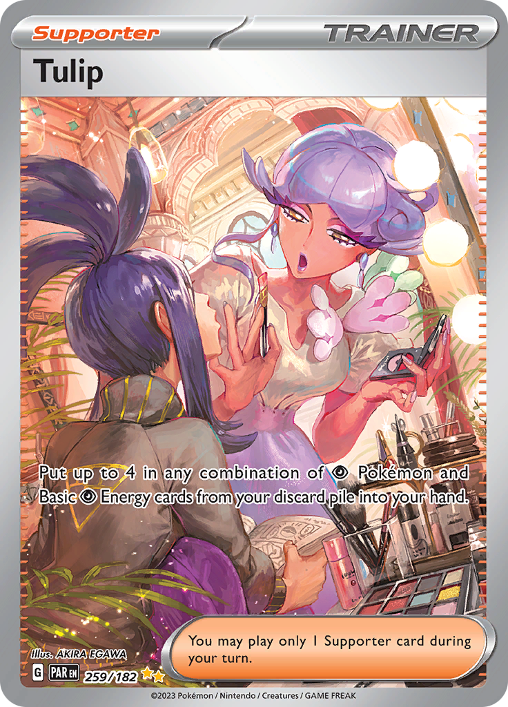 Tulip (259/182) [Scarlet & Violet: Paradox Rift] | Exor Games Bridgewater