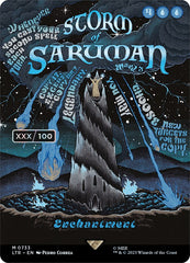 Storm of Saruman (Borderless Poster) (Serialized) [The Lord of the Rings: Tales of Middle-Earth] | Exor Games Bridgewater