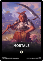 Mortals Theme Card [The Lord of the Rings: Tales of Middle-Earth] | Exor Games Bridgewater