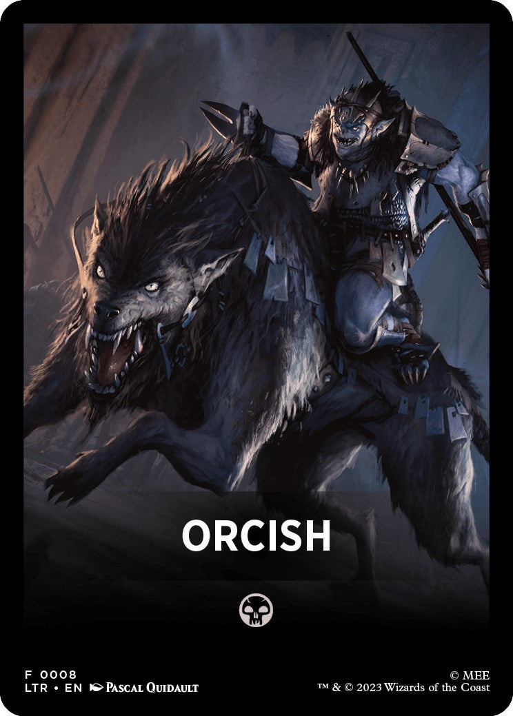 Orcish Theme Card [The Lord of the Rings: Tales of Middle-Earth] | Exor Games Bridgewater