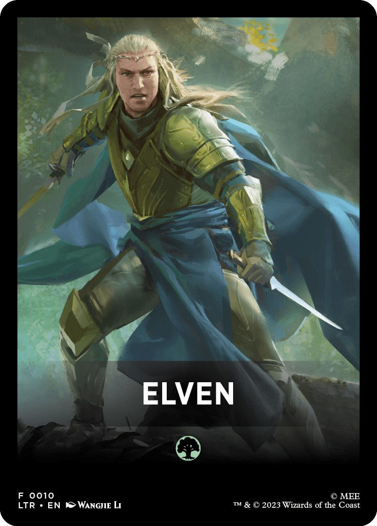 Elven Theme Card [The Lord of the Rings: Tales of Middle-Earth] | Exor Games Bridgewater