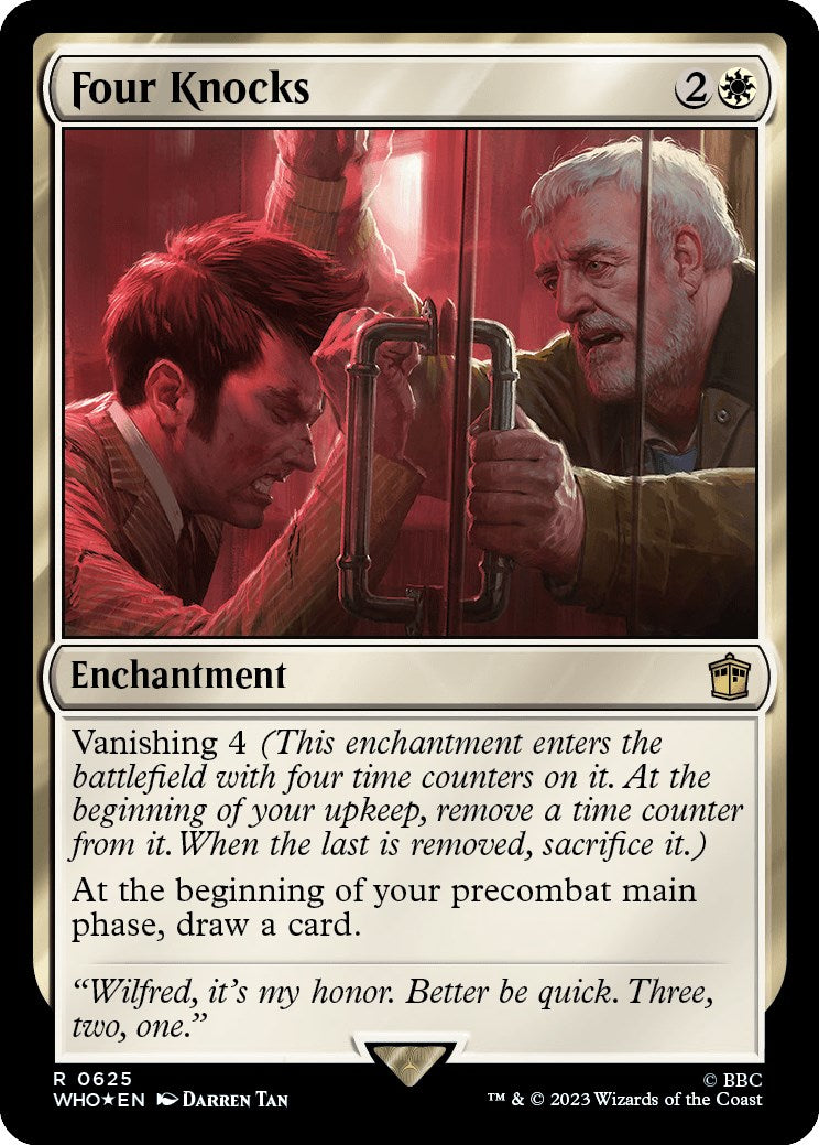 Four Knocks (Surge Foil) [Doctor Who] | Exor Games Bridgewater