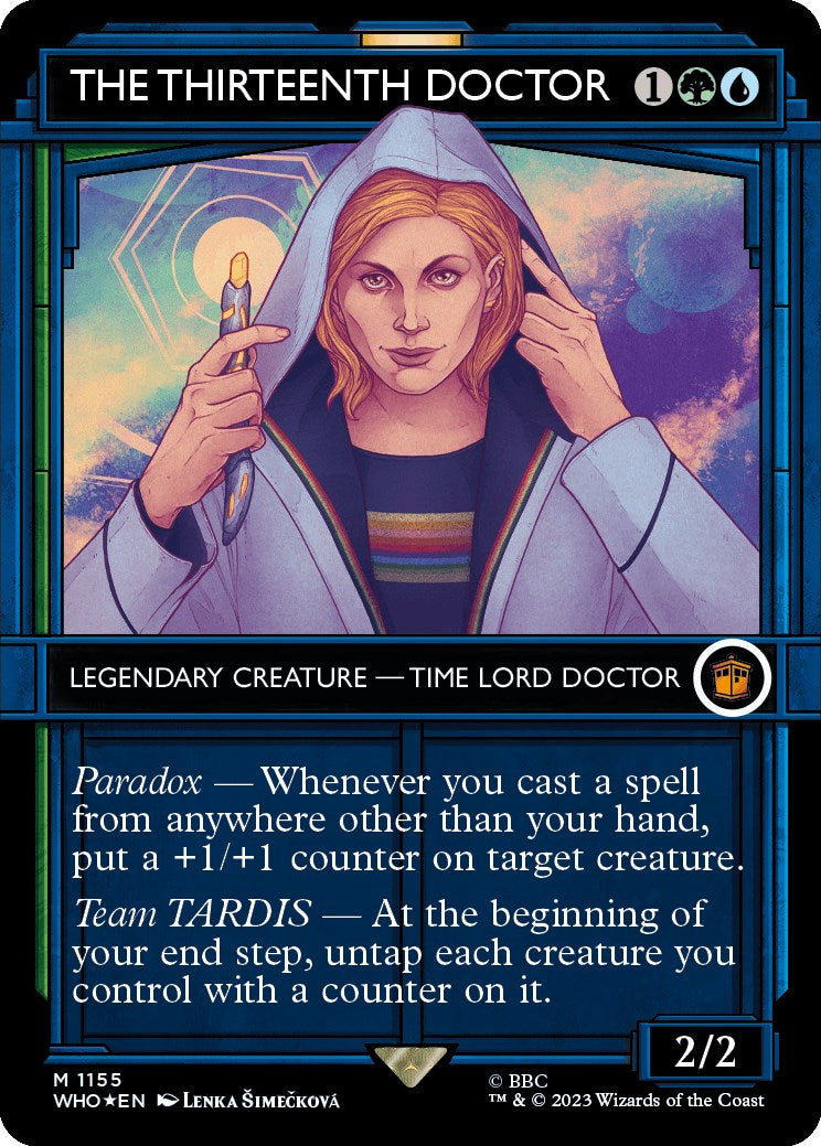 The Thirteenth Doctor (Showcase) (Surge Foil) [Doctor Who] | Exor Games Bridgewater