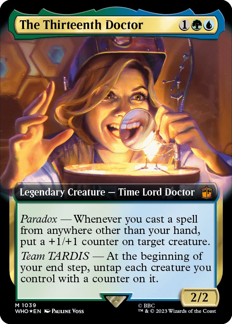 The Thirteenth Doctor (Extended Art) (Surge Foil) [Doctor Who] | Exor Games Bridgewater