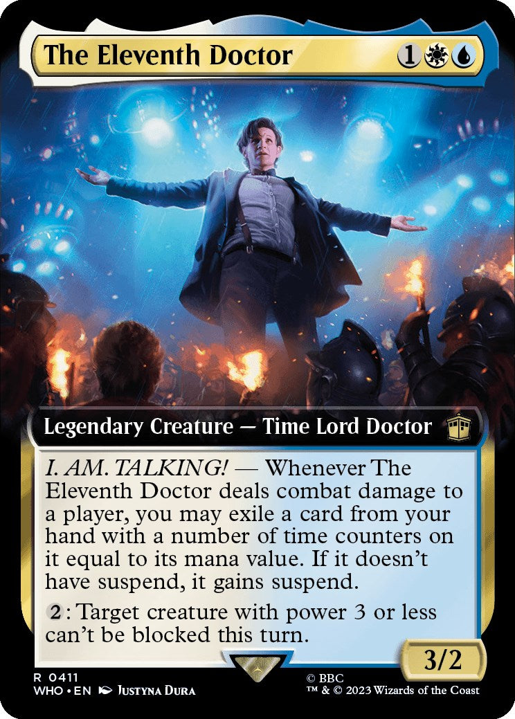 The Eleventh Doctor (Extended Art) [Doctor Who] | Exor Games Bridgewater