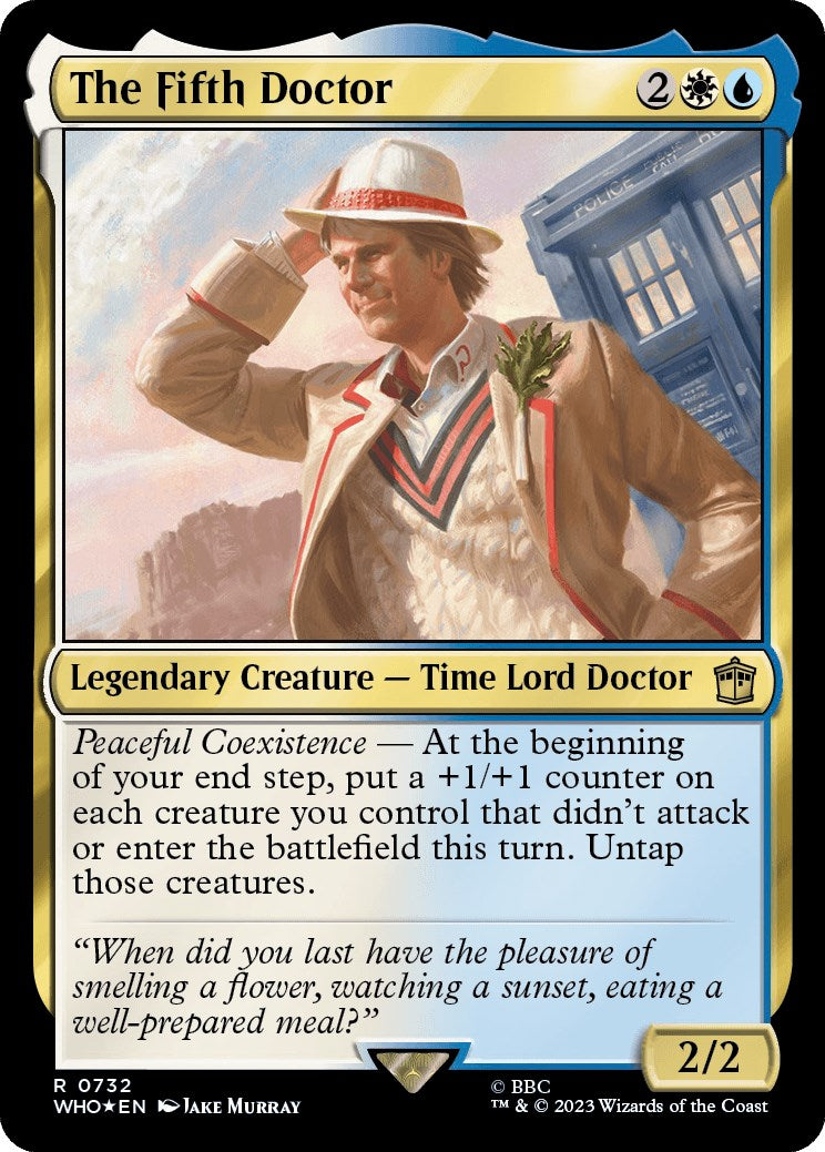 The Fifth Doctor (Surge Foil) [Doctor Who] | Exor Games Bridgewater
