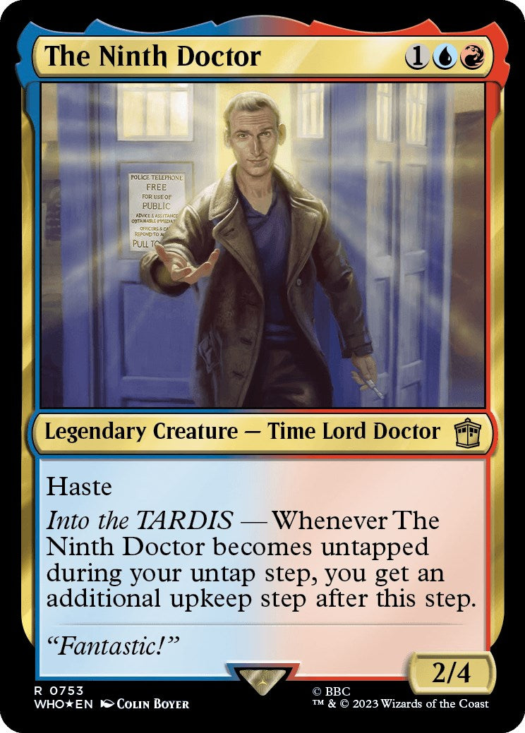 The Ninth Doctor (Surge Foil) [Doctor Who] | Exor Games Bridgewater