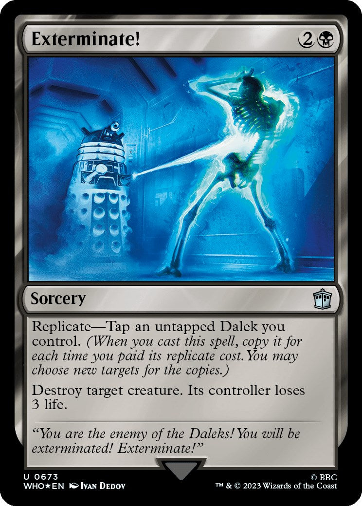 Exterminate! (Surge Foil) [Doctor Who] | Exor Games Bridgewater