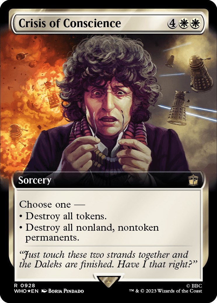 Crisis of Conscience (Extended Art) (Surge Foil) [Doctor Who] | Exor Games Bridgewater