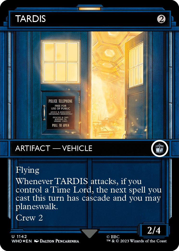 TARDIS (Showcase) (Surge Foil) [Doctor Who] | Exor Games Bridgewater