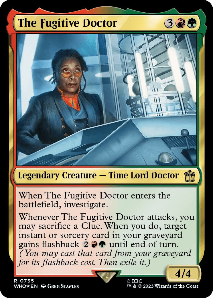 The Fugitive Doctor (Surge Foil) [Doctor Who] | Exor Games Bridgewater