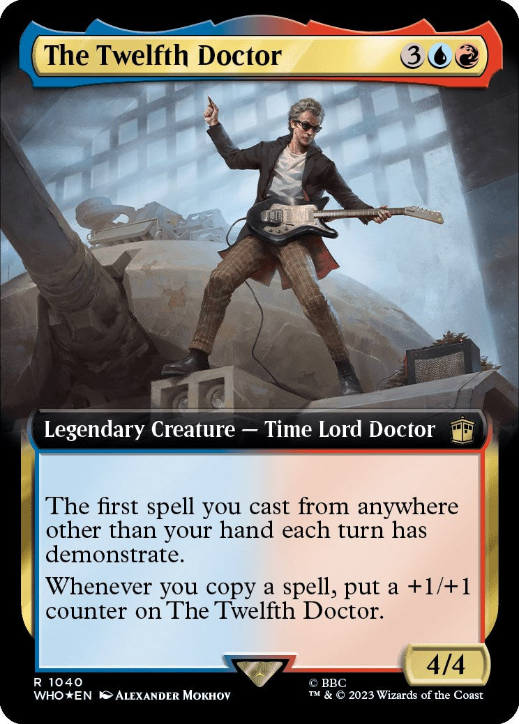 The Twelfth Doctor (Extended Art) (Surge Foil) [Doctor Who] | Exor Games Bridgewater