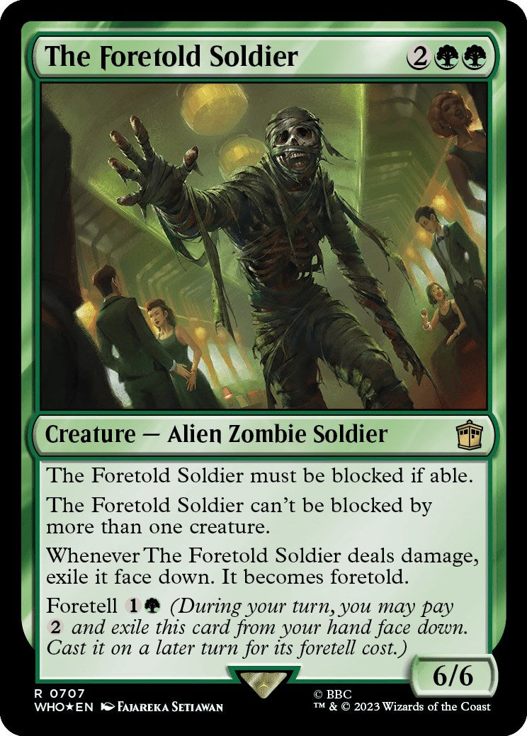 The Foretold Soldier (Surge Foil) [Doctor Who] | Exor Games Bridgewater