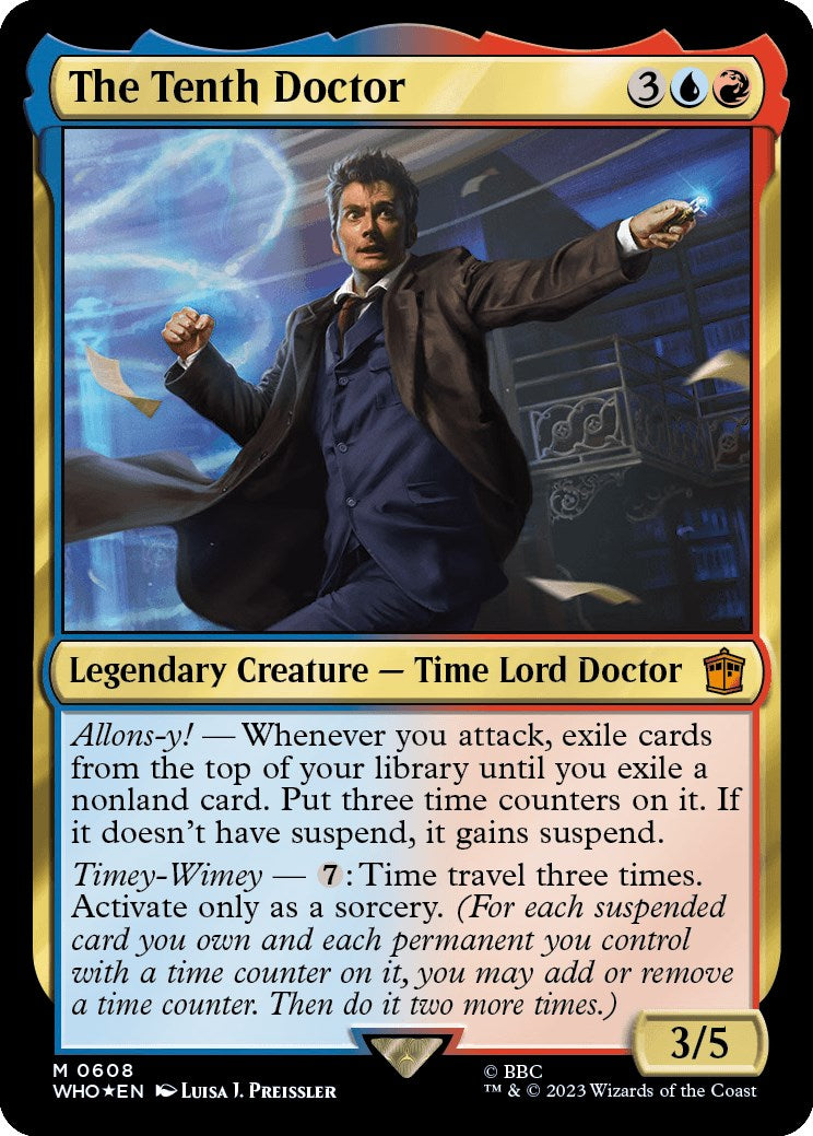 The Tenth Doctor (Surge Foil) [Doctor Who] | Exor Games Bridgewater