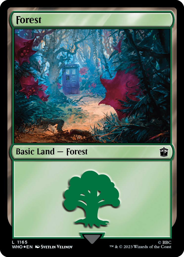 Forest (1165) (Surge Foil) [Doctor Who] | Exor Games Bridgewater