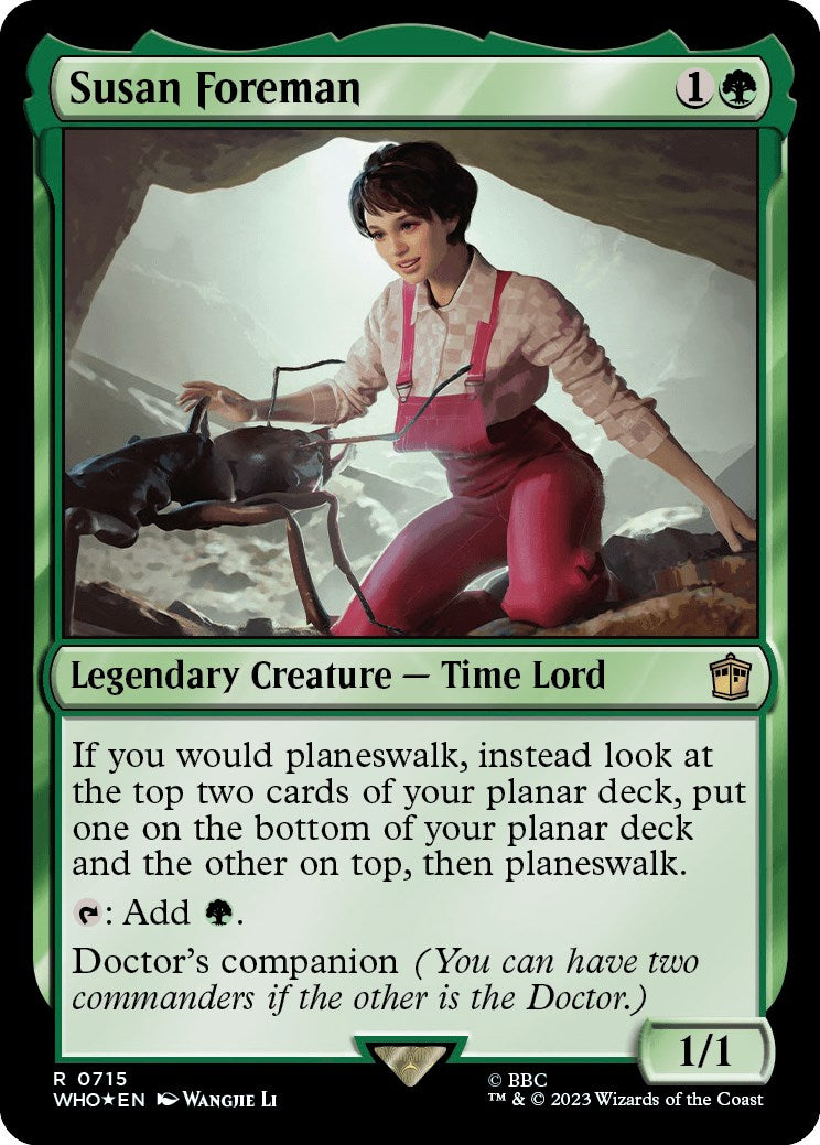 Susan Foreman (Surge Foil) [Doctor Who] | Exor Games Bridgewater