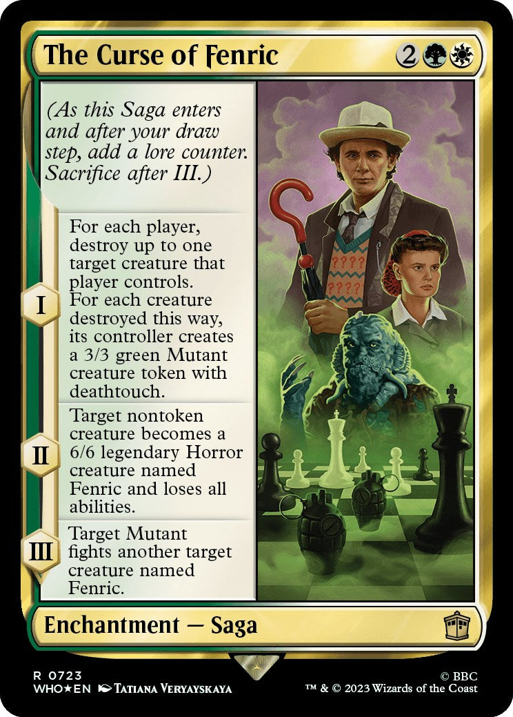 The Curse of Fenric (Surge Foil) [Doctor Who] | Exor Games Bridgewater