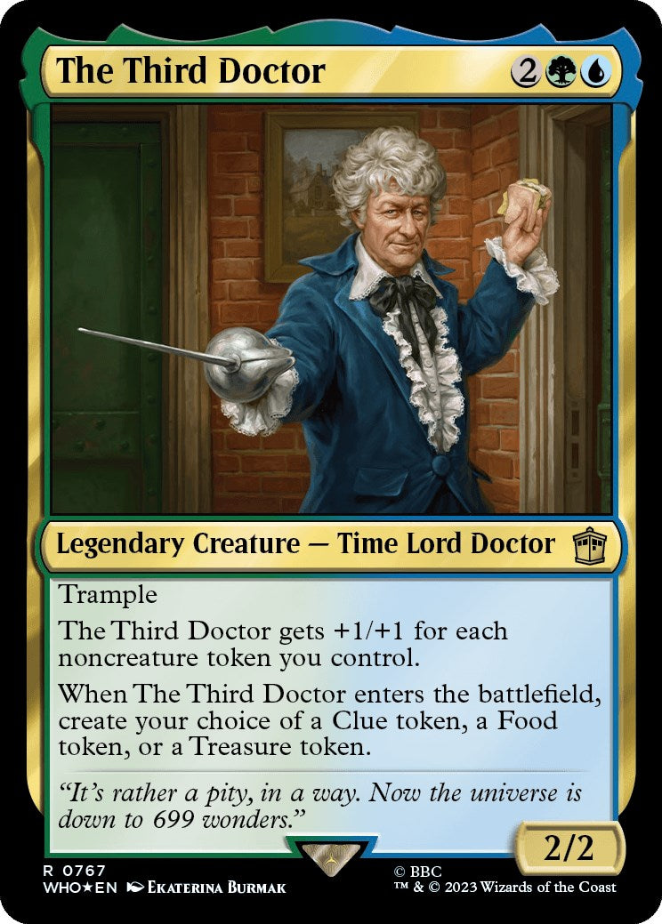 The Third Doctor (Surge Foil) [Doctor Who] | Exor Games Bridgewater