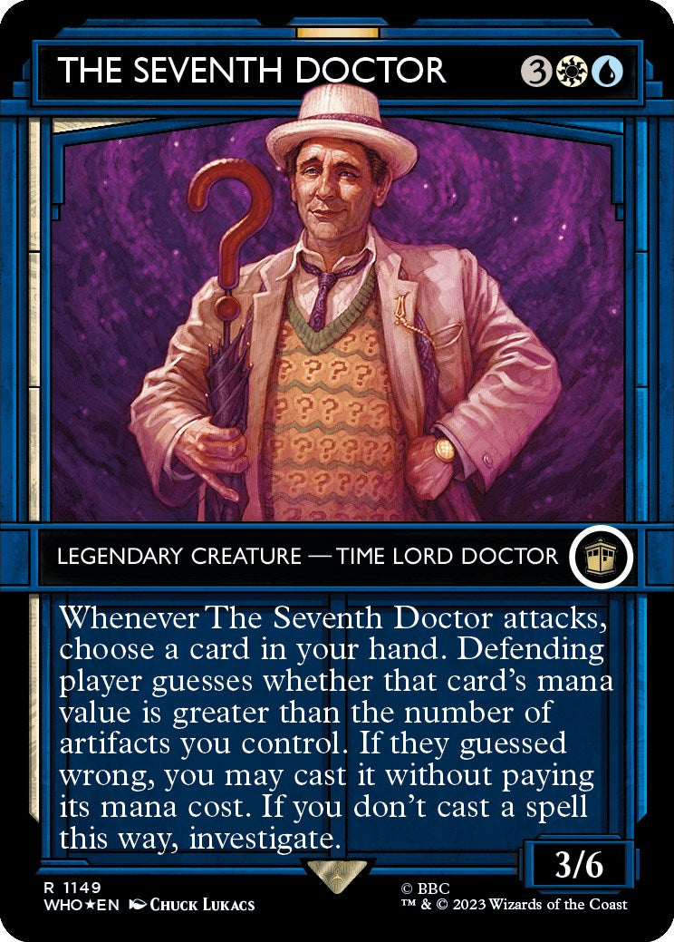 The Seventh Doctor (Showcase) (Surge Foil) [Doctor Who] | Exor Games Bridgewater