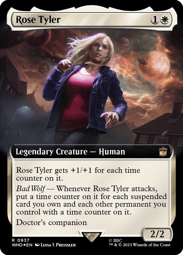 Rose Tyler (Extended Art) (Surge Foil) [Doctor Who] | Exor Games Bridgewater