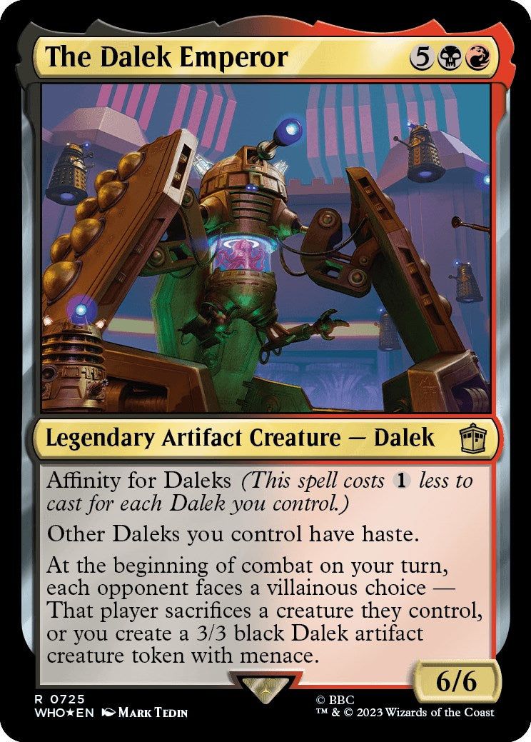 The Dalek Emperor (Surge Foil) [Doctor Who] | Exor Games Bridgewater