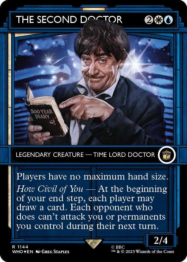 The Second Doctor (Showcase) (Surge Foil) [Doctor Who] | Exor Games Bridgewater