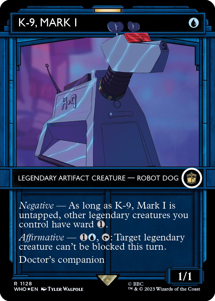 K-9, Mark I (Showcase) (Surge Foil) [Doctor Who] | Exor Games Bridgewater