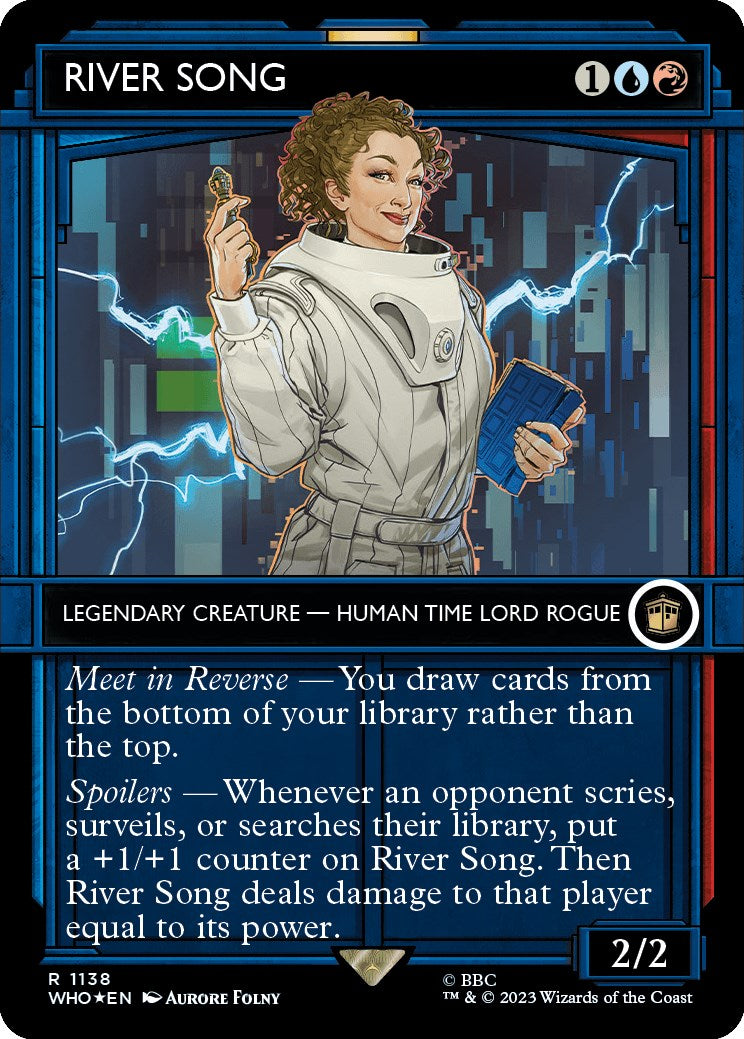 RIVER SONG (Showcase) (Surge Foil) [Doctor Who] | Exor Games Bridgewater