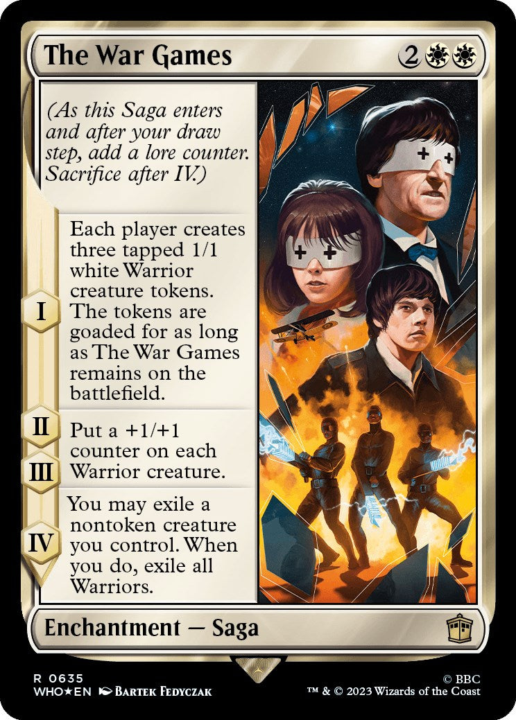 The War Games (Surge Foil) [Doctor Who] | Exor Games Bridgewater